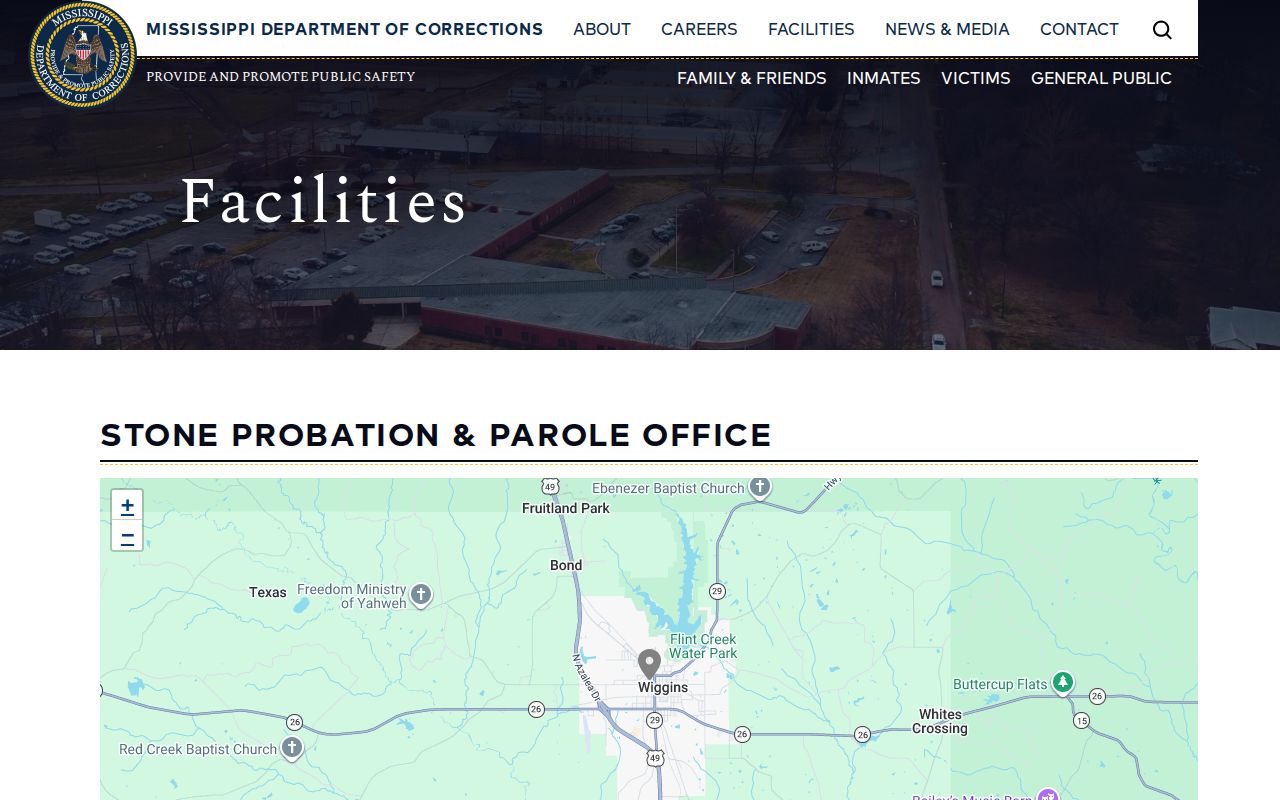Stone County parole and probation office profile